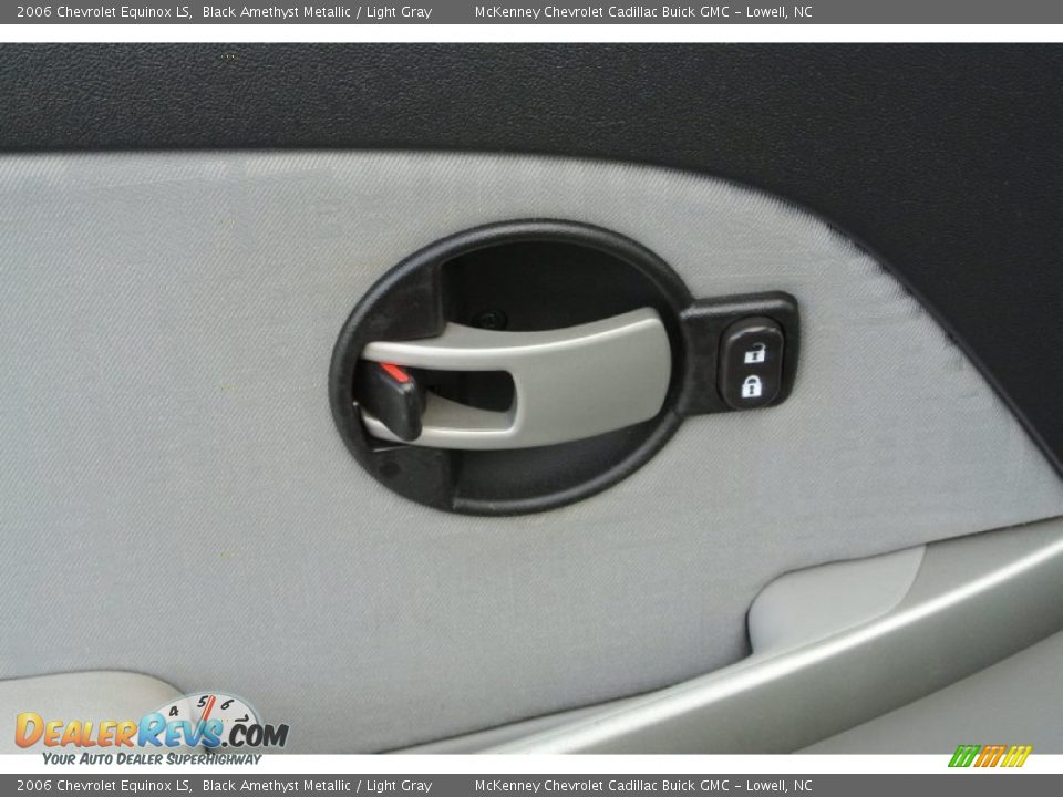 2006 Chevrolet Equinox LS Black Amethyst Metallic / Light Gray Photo #9