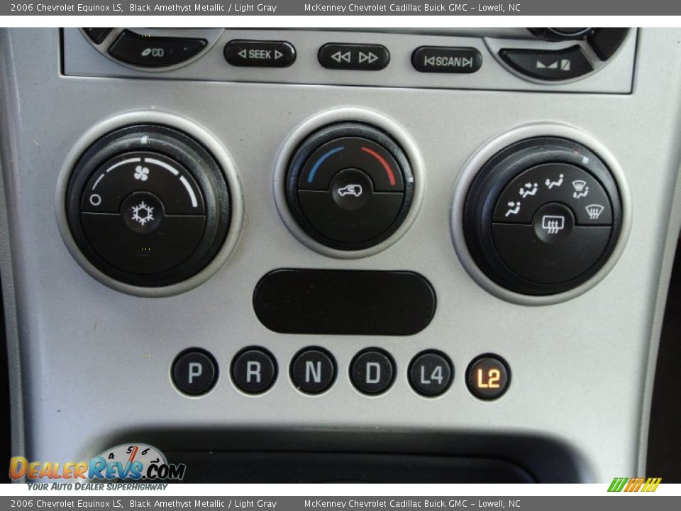 2006 Chevrolet Equinox LS Black Amethyst Metallic / Light Gray Photo #12