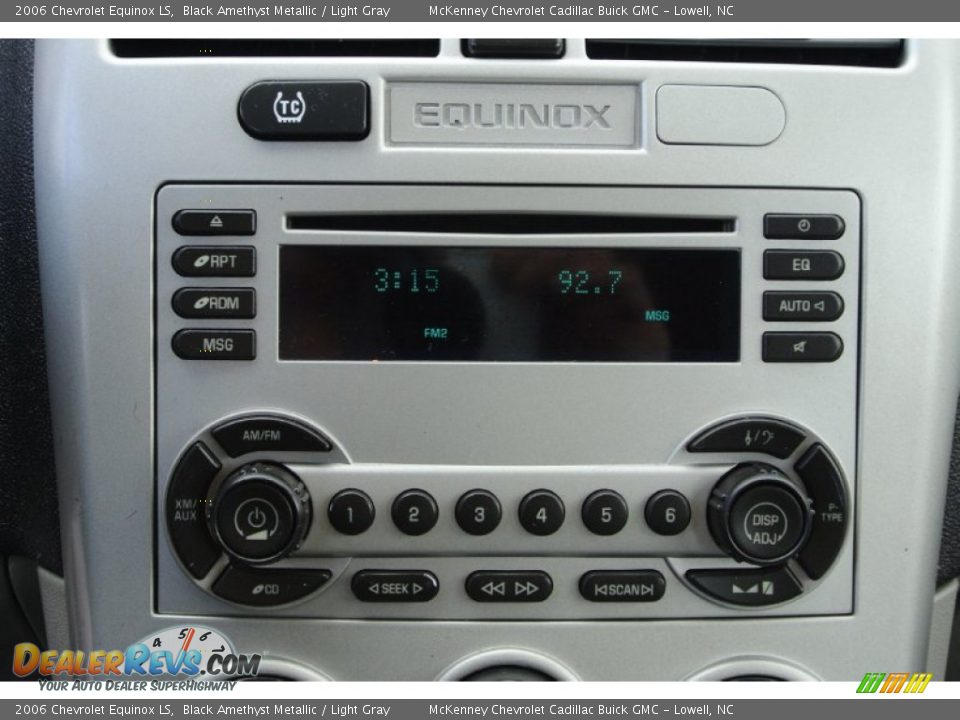 Audio System of 2006 Chevrolet Equinox LS Photo #13
