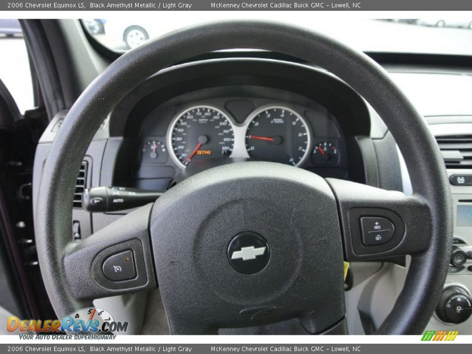 2006 Chevrolet Equinox LS Black Amethyst Metallic / Light Gray Photo #14