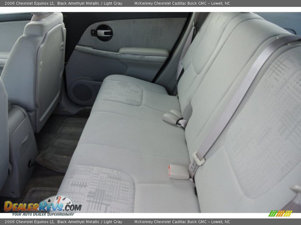 2006 Chevrolet Equinox LS Black Amethyst Metallic / Light Gray Photo #16