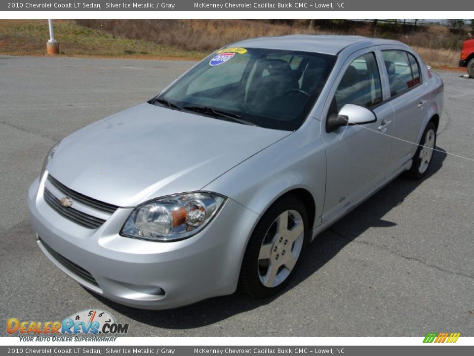 2010 Chevrolet Cobalt LT Sedan Silver Ice Metallic / Gray Photo #1