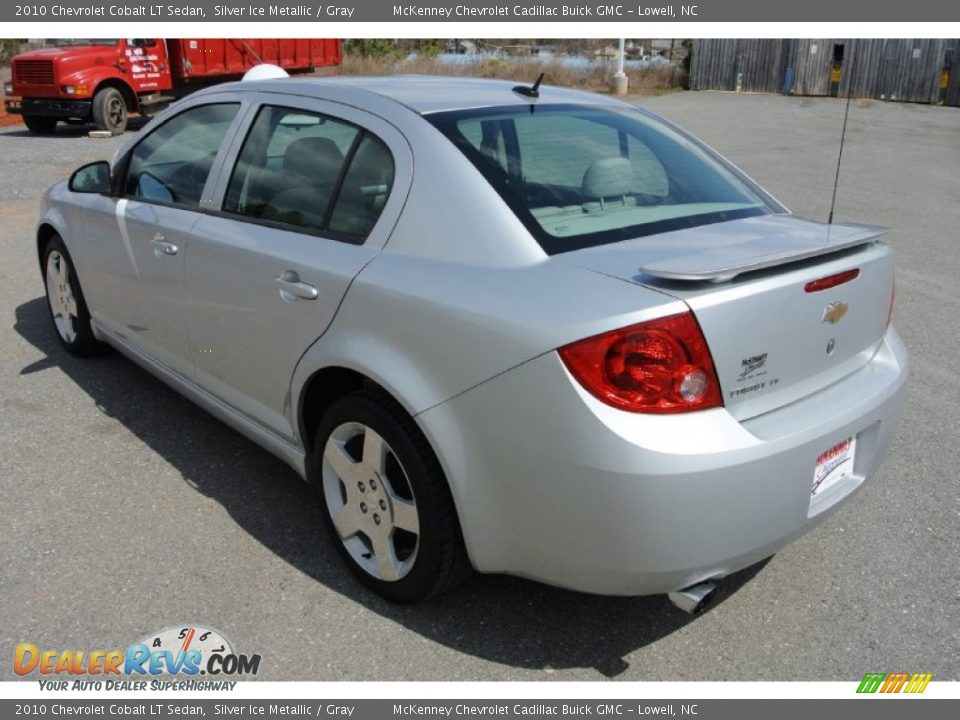 2010 Chevrolet Cobalt LT Sedan Silver Ice Metallic / Gray Photo #4