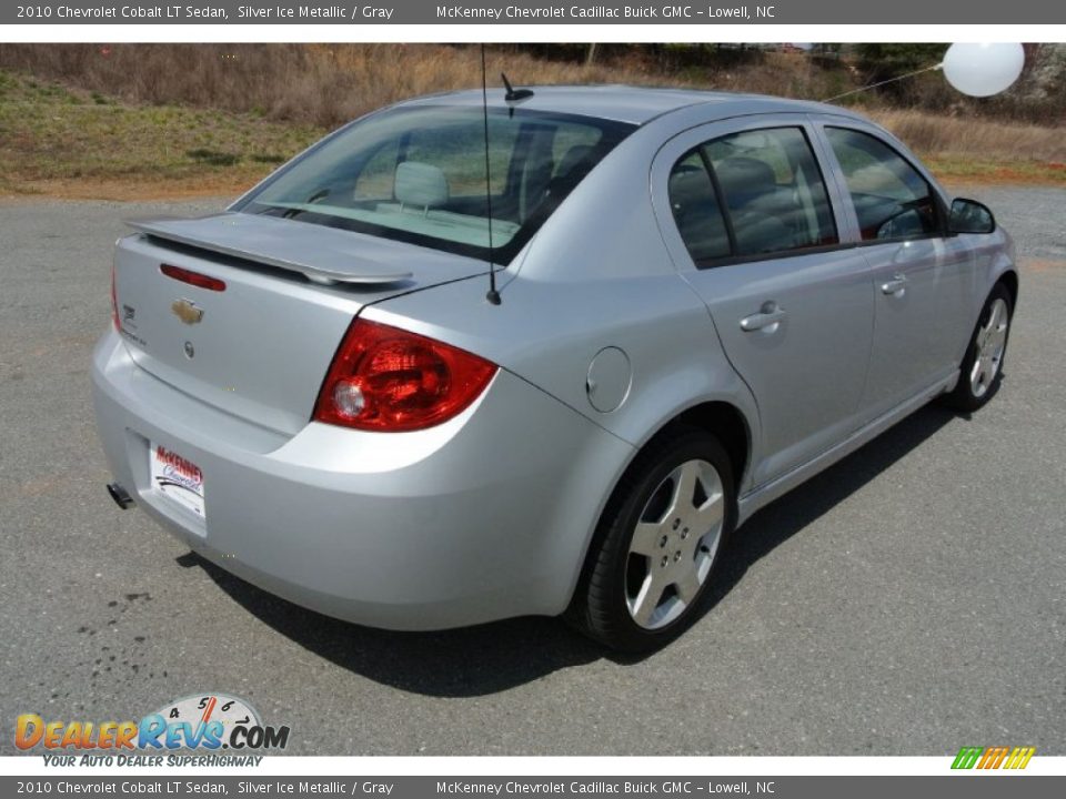 2010 Chevrolet Cobalt LT Sedan Silver Ice Metallic / Gray Photo #5