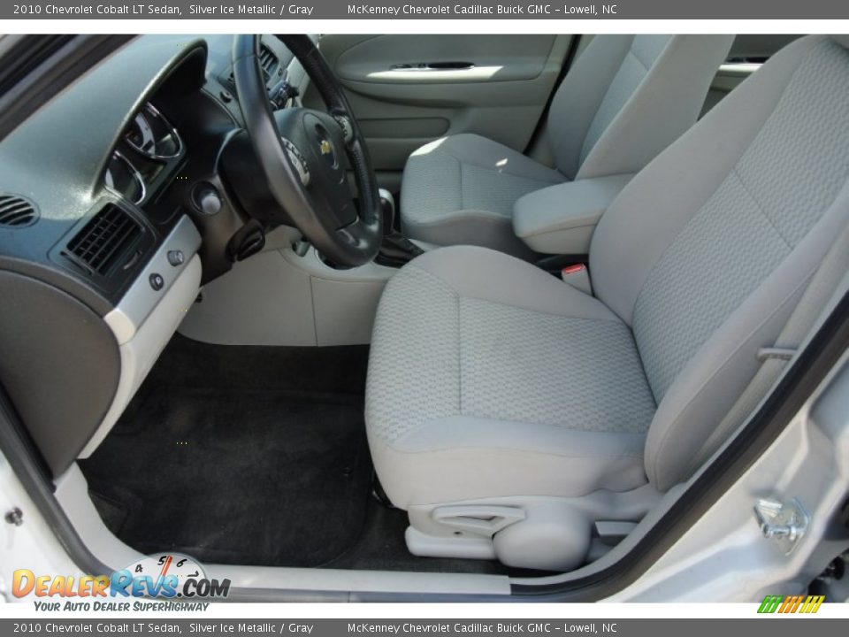 2010 Chevrolet Cobalt LT Sedan Silver Ice Metallic / Gray Photo #8