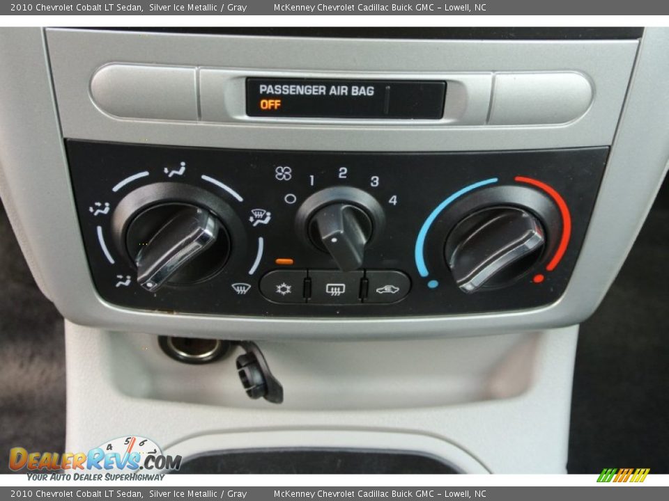 2010 Chevrolet Cobalt LT Sedan Silver Ice Metallic / Gray Photo #12