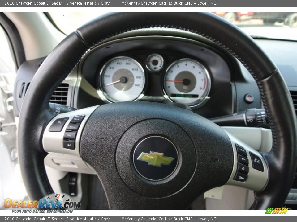 2010 Chevrolet Cobalt LT Sedan Silver Ice Metallic / Gray Photo #14