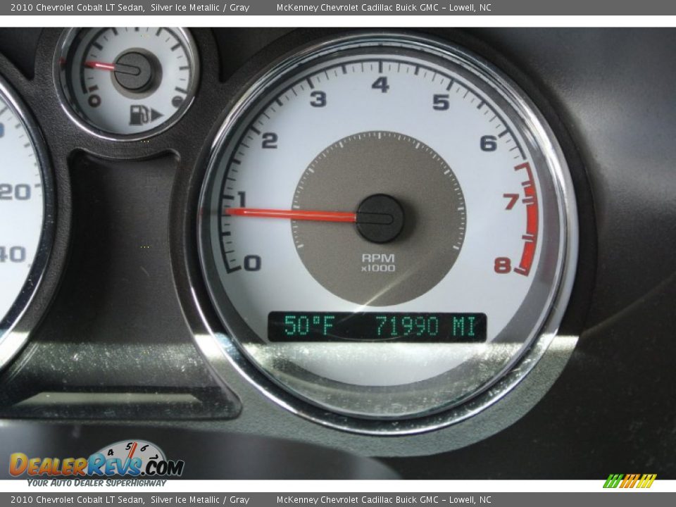 2010 Chevrolet Cobalt LT Sedan Silver Ice Metallic / Gray Photo #15