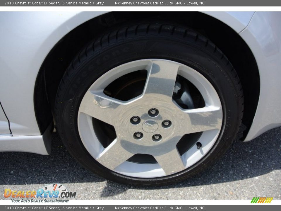 2010 Chevrolet Cobalt LT Sedan Silver Ice Metallic / Gray Photo #20