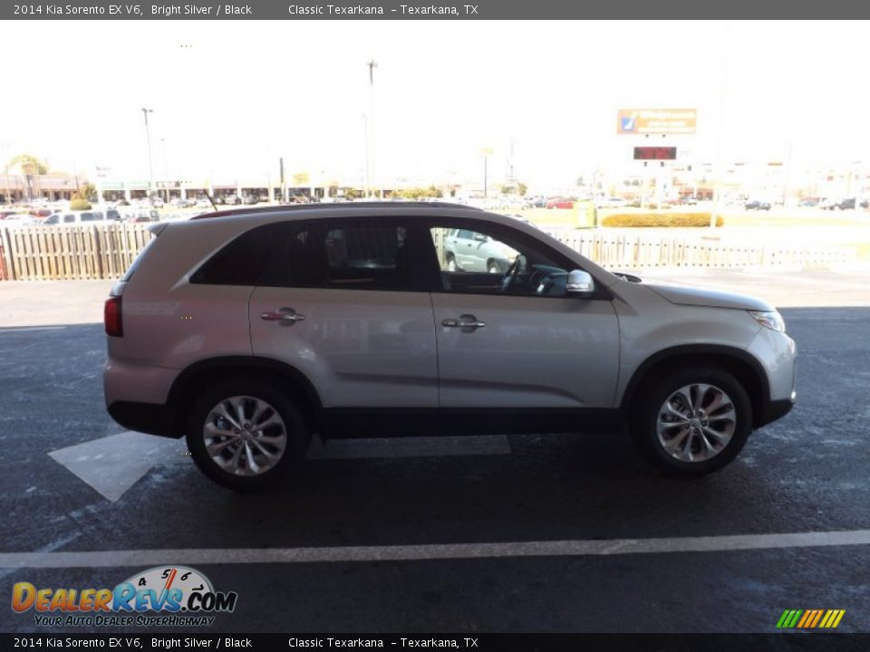 2014 Kia Sorento EX V6 Bright Silver / Black Photo #3