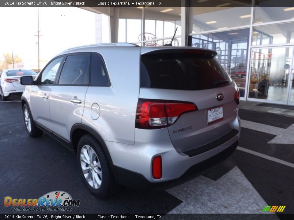 2014 Kia Sorento EX V6 Bright Silver / Black Photo #5