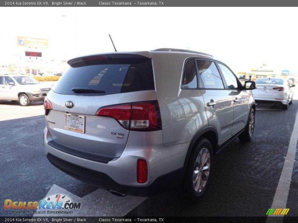 2014 Kia Sorento EX V6 Bright Silver / Black Photo #7