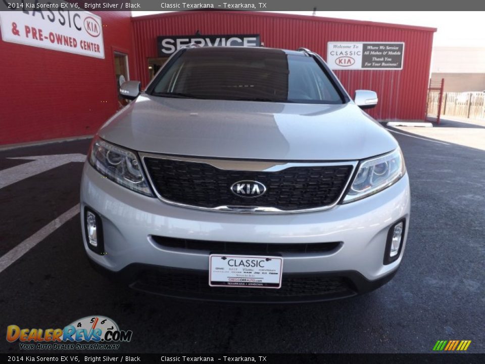 2014 Kia Sorento EX V6 Bright Silver / Black Photo #8