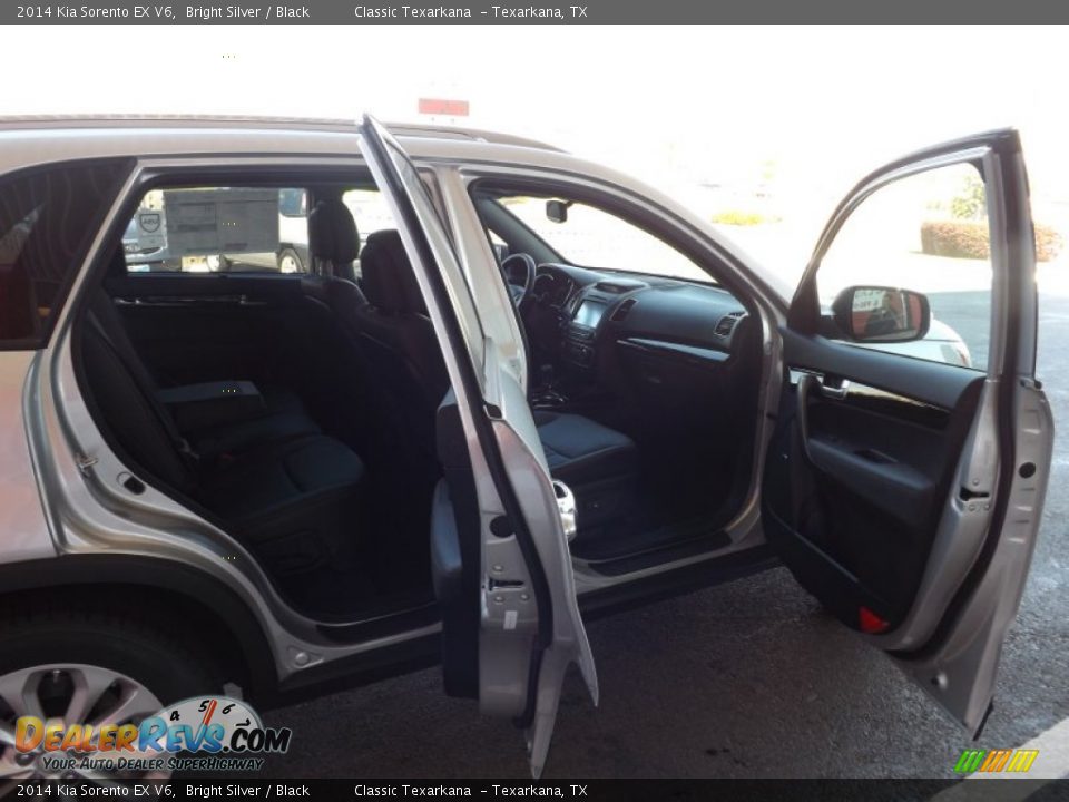 2014 Kia Sorento EX V6 Bright Silver / Black Photo #9