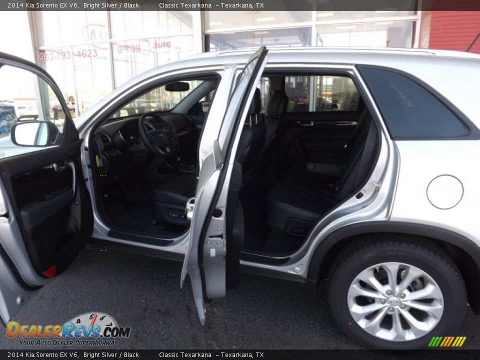 2014 Kia Sorento EX V6 Bright Silver / Black Photo #10