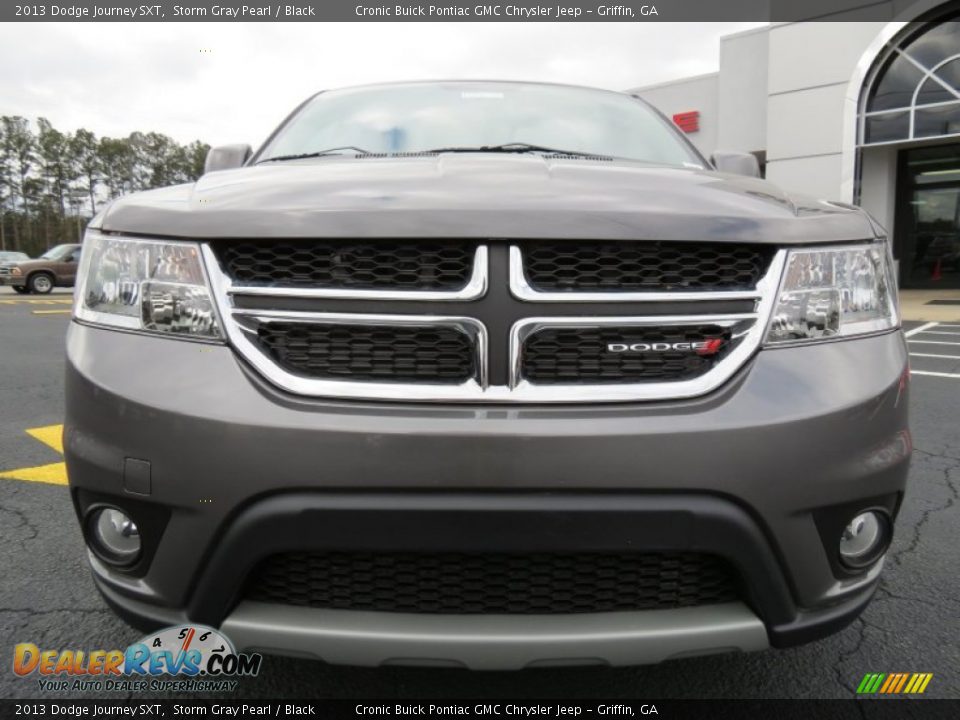 2013 Dodge Journey SXT Storm Gray Pearl / Black Photo #2