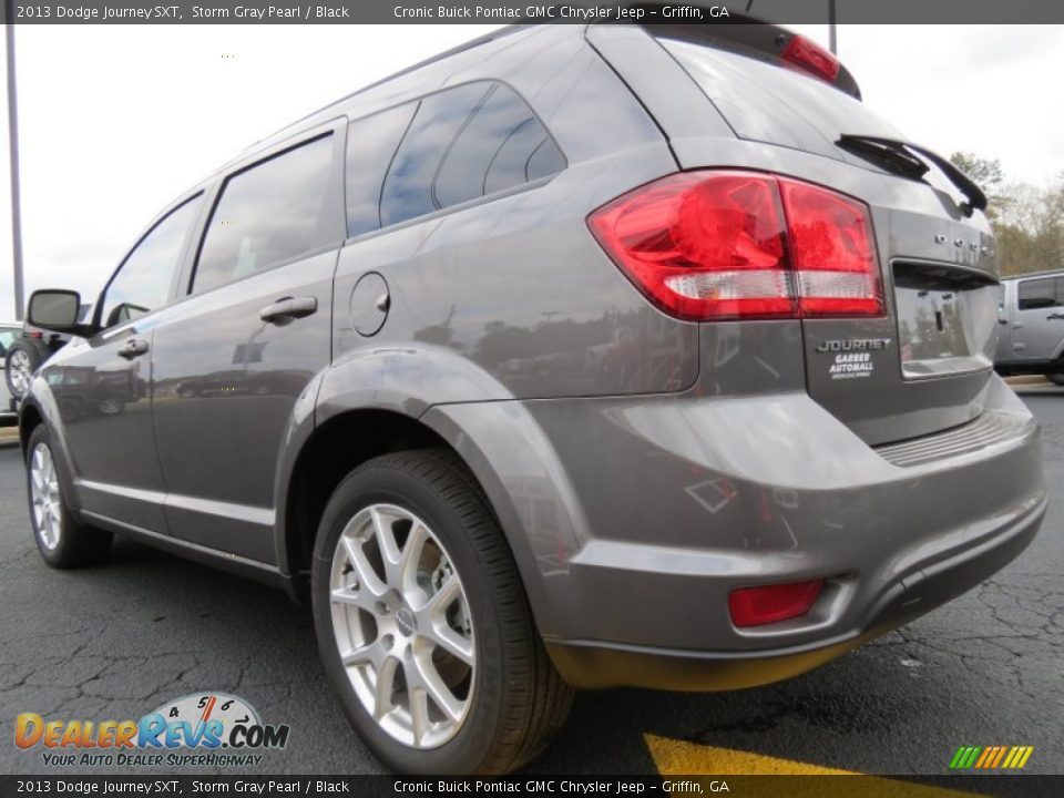 2013 Dodge Journey SXT Storm Gray Pearl / Black Photo #5