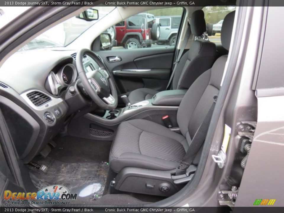 2013 Dodge Journey SXT Storm Gray Pearl / Black Photo #9