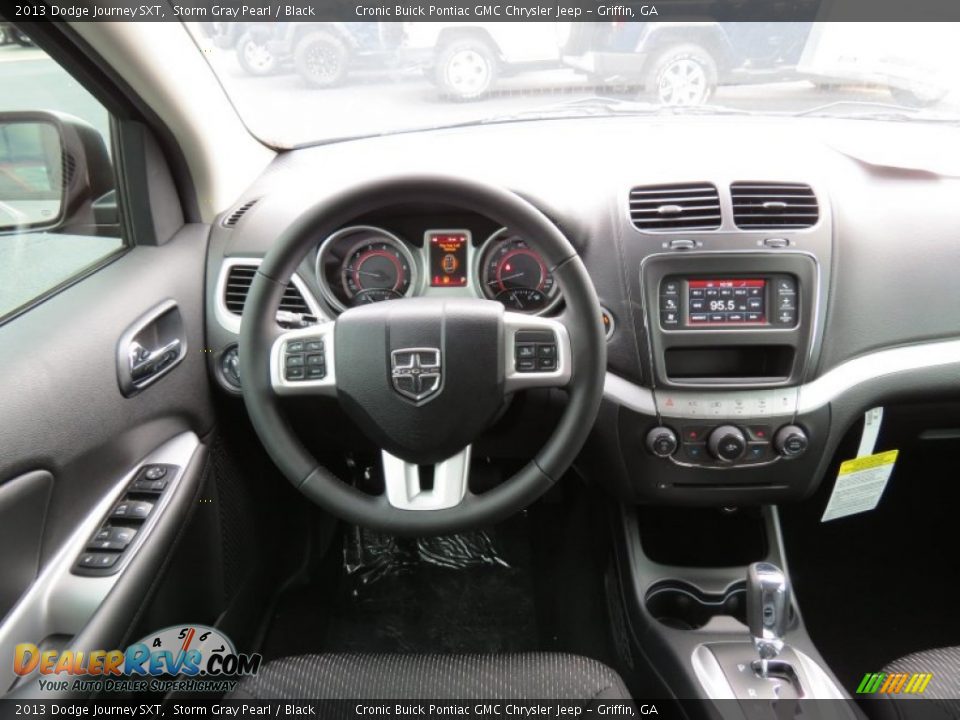 2013 Dodge Journey SXT Storm Gray Pearl / Black Photo #11