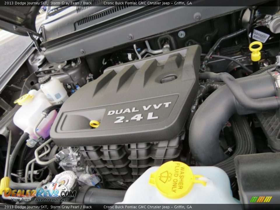 2013 Dodge Journey SXT Storm Gray Pearl / Black Photo #14
