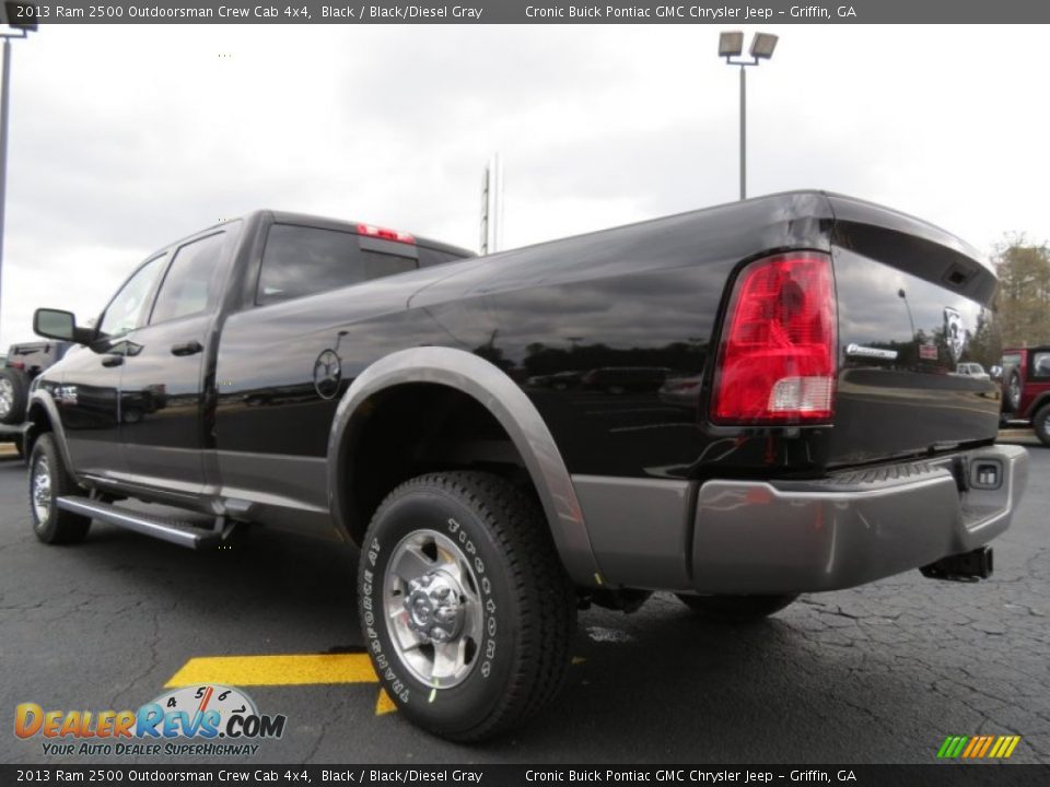 Black 2013 Ram 2500 Outdoorsman Crew Cab 4x4 Photo #5