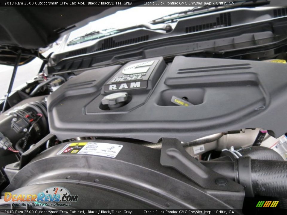 2013 Ram 2500 Outdoorsman Crew Cab 4x4 6.7 Liter OHV 24-Valve Cummins VGT Turbo-Diesel Inline 6 Cylinder Engine Photo #15