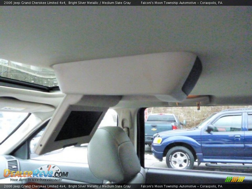2006 Jeep Grand Cherokee Limited 4x4 Bright Silver Metallic / Medium Slate Gray Photo #19