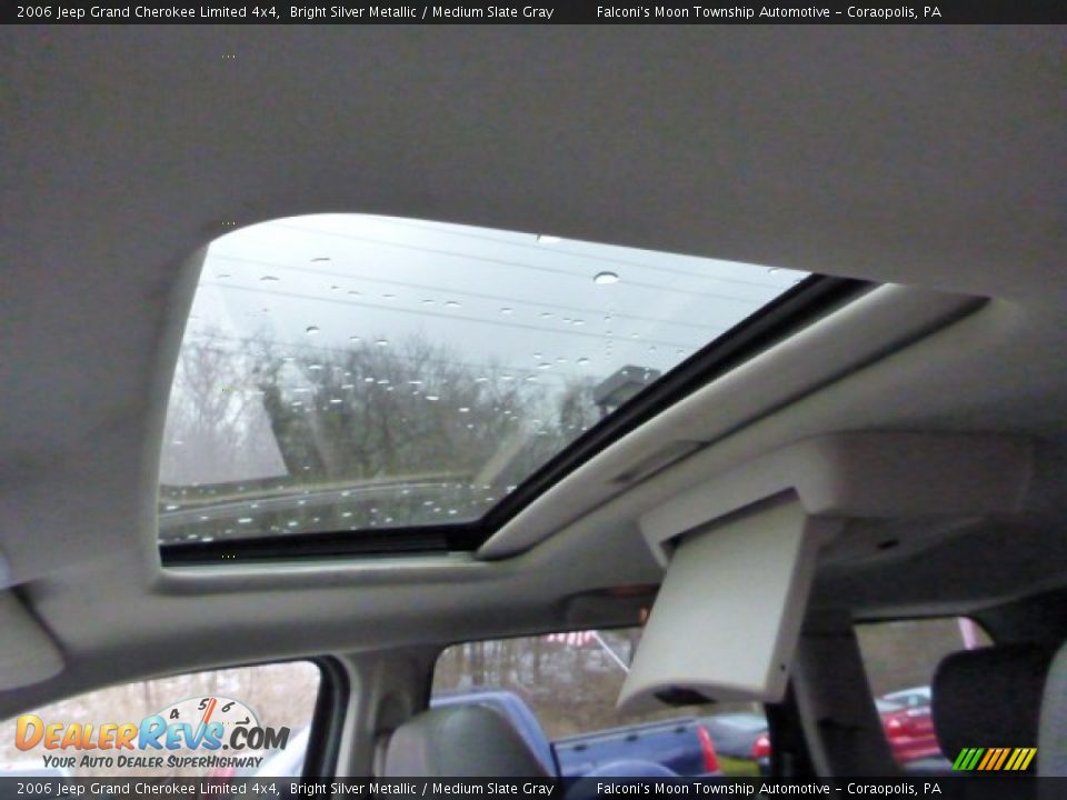 2006 Jeep Grand Cherokee Limited 4x4 Bright Silver Metallic / Medium Slate Gray Photo #22