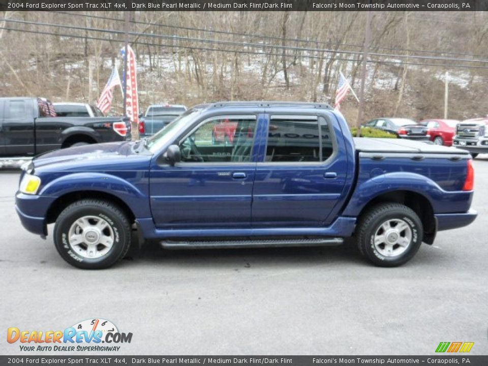 Dark Blue Pearl Metallic 2004 Ford Explorer Sport Trac XLT 4x4 Photo #5