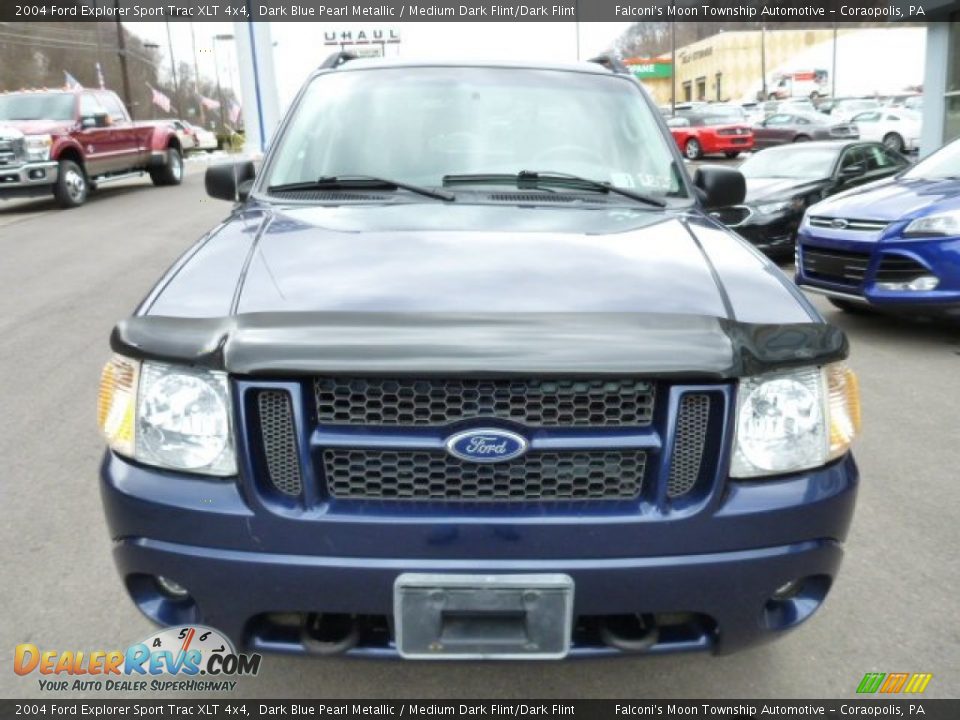2004 Ford Explorer Sport Trac XLT 4x4 Dark Blue Pearl Metallic / Medium Dark Flint/Dark Flint Photo #7