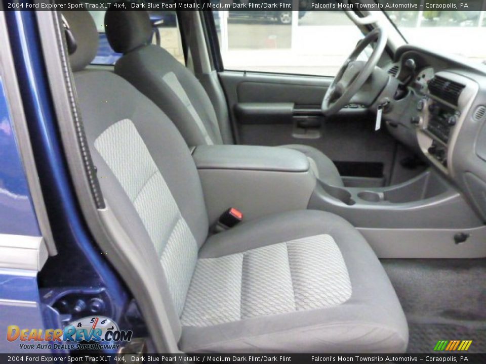 Medium Dark Flint/Dark Flint Interior - 2004 Ford Explorer Sport Trac XLT 4x4 Photo #10