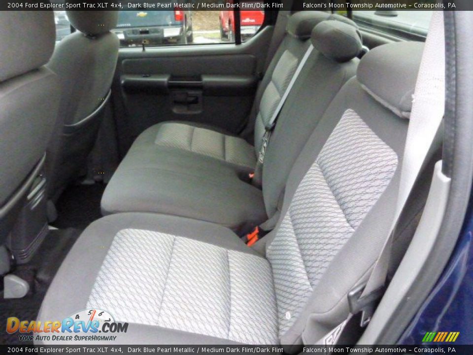 Rear Seat of 2004 Ford Explorer Sport Trac XLT 4x4 Photo #16