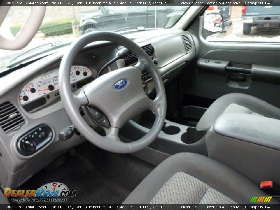 Medium Dark Flint/Dark Flint Interior - 2004 Ford Explorer Sport Trac XLT 4x4 Photo #20