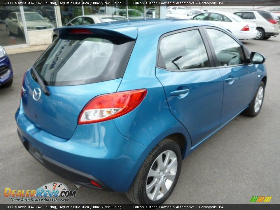 Aquatic Blue Mica 2011 Mazda MAZDA2 Touring Photo #2