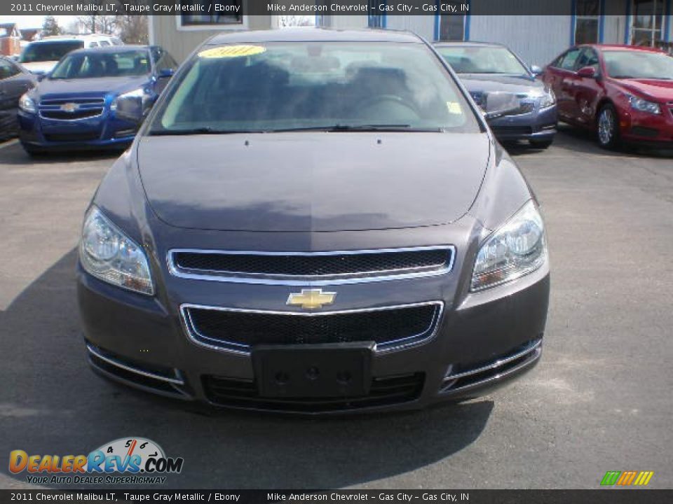 2011 Chevrolet Malibu LT Taupe Gray Metallic / Ebony Photo #5