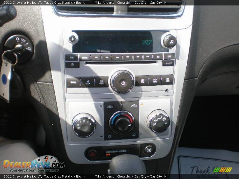 2011 Chevrolet Malibu LT Taupe Gray Metallic / Ebony Photo #7