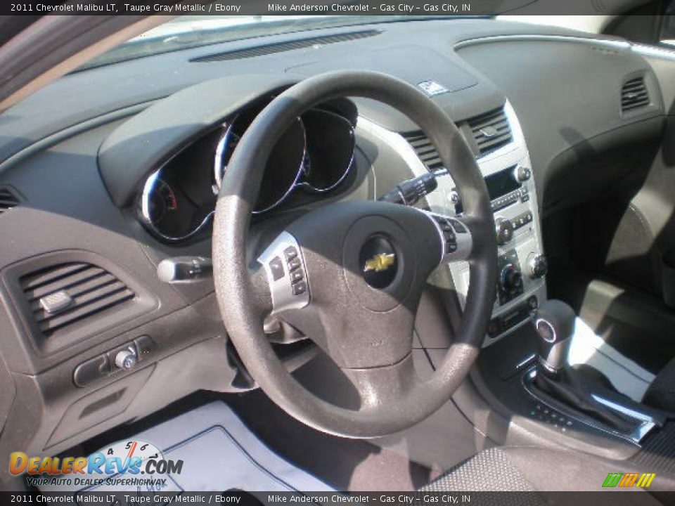 2011 Chevrolet Malibu LT Taupe Gray Metallic / Ebony Photo #11