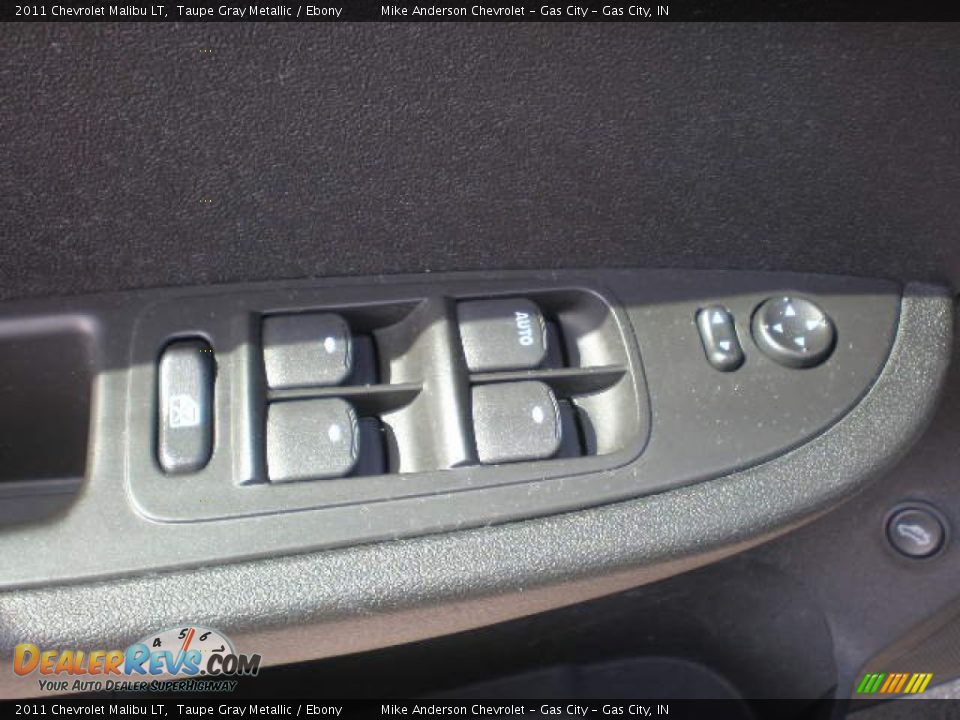 2011 Chevrolet Malibu LT Taupe Gray Metallic / Ebony Photo #12