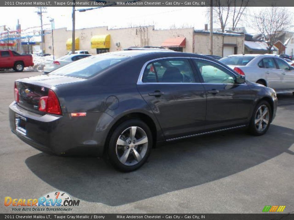 2011 Chevrolet Malibu LT Taupe Gray Metallic / Ebony Photo #17