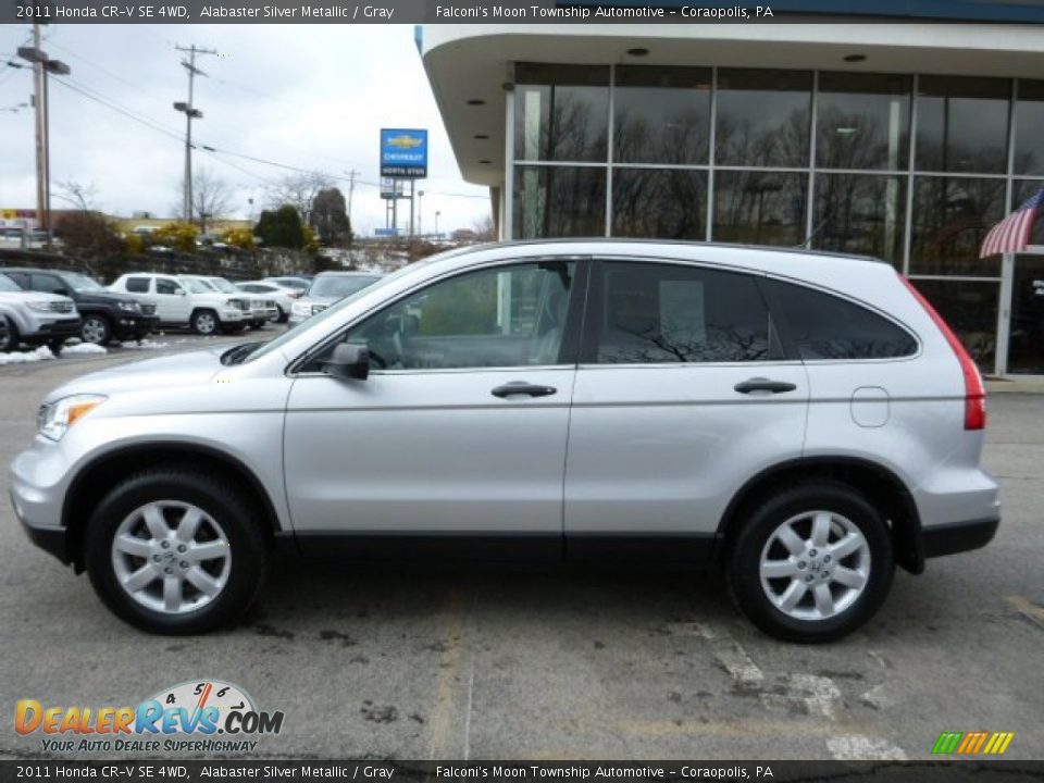 2011 Honda CR-V SE 4WD Alabaster Silver Metallic / Gray Photo #2