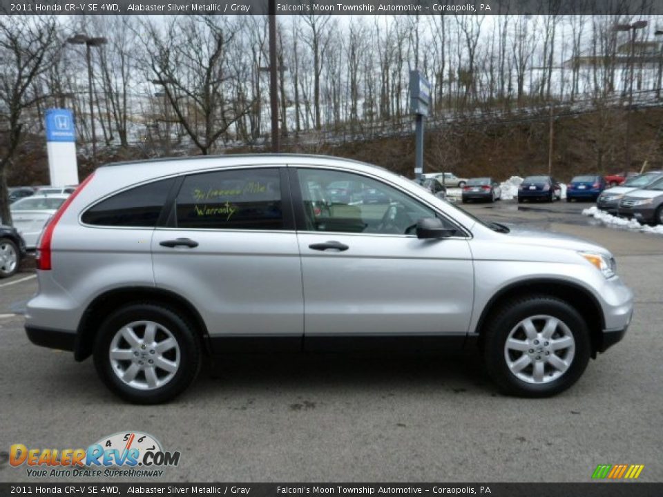 2011 Honda CR-V SE 4WD Alabaster Silver Metallic / Gray Photo #6