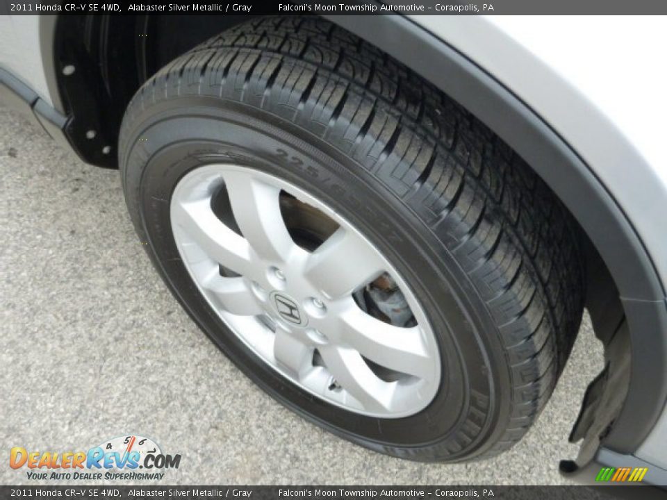 2011 Honda CR-V SE 4WD Alabaster Silver Metallic / Gray Photo #9
