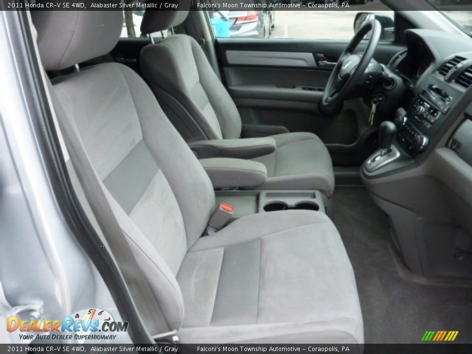 2011 Honda CR-V SE 4WD Alabaster Silver Metallic / Gray Photo #10