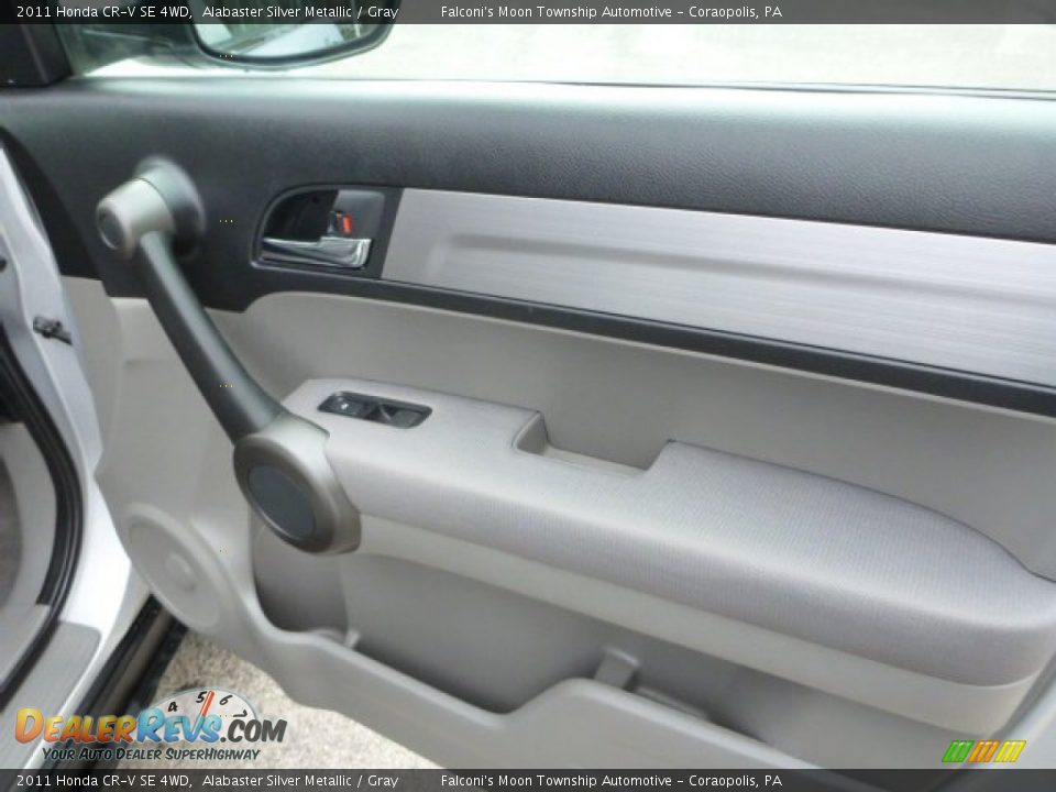 2011 Honda CR-V SE 4WD Alabaster Silver Metallic / Gray Photo #12