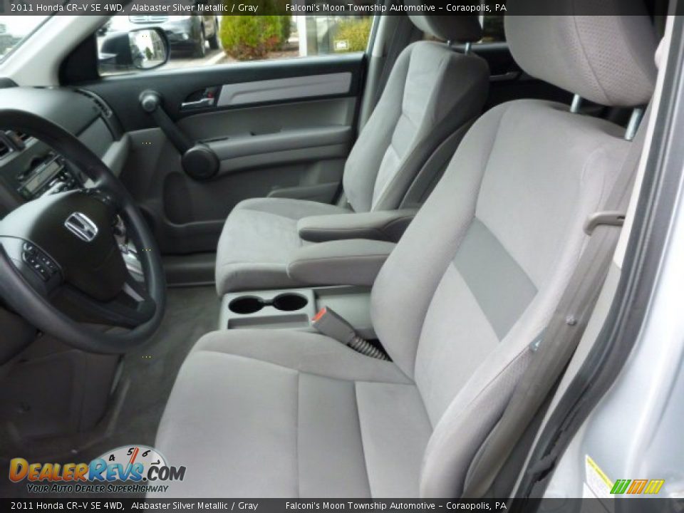 2011 Honda CR-V SE 4WD Alabaster Silver Metallic / Gray Photo #15