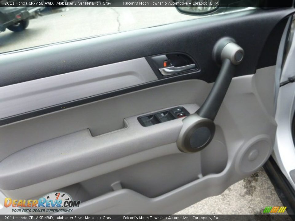 2011 Honda CR-V SE 4WD Alabaster Silver Metallic / Gray Photo #19