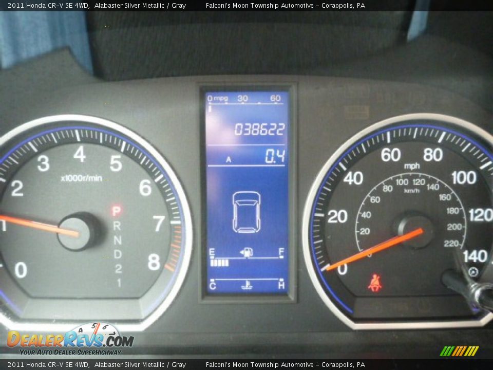 2011 Honda CR-V SE 4WD Alabaster Silver Metallic / Gray Photo #24