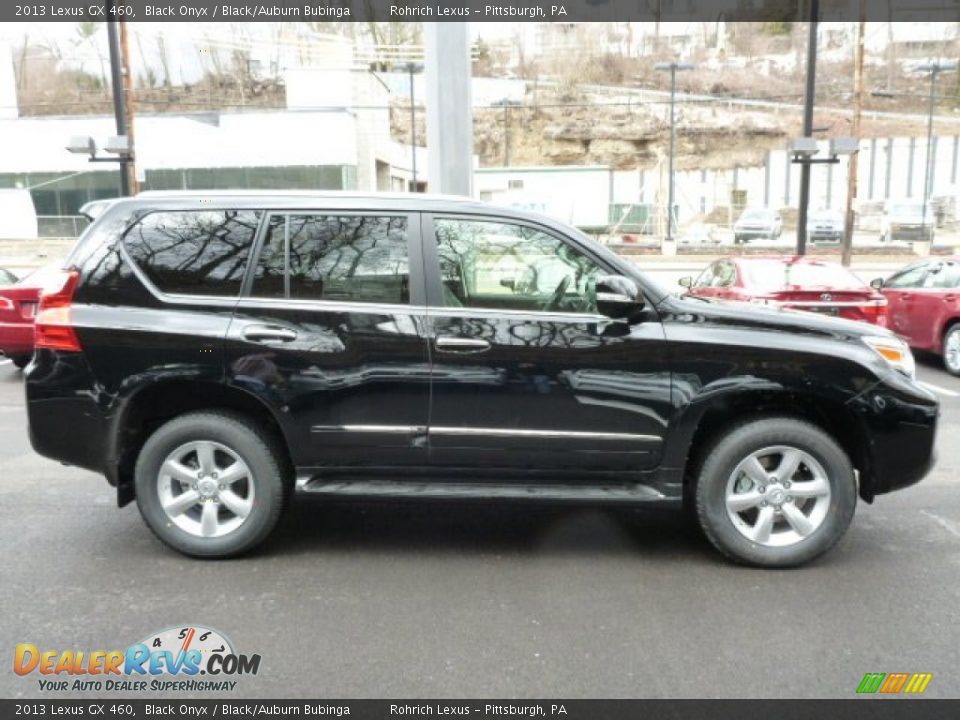 2013 Lexus GX 460 Black Onyx / Black/Auburn Bubinga Photo #5