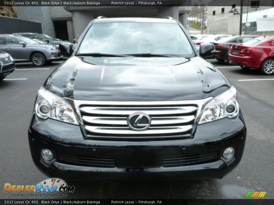 2013 Lexus GX 460 Black Onyx / Black/Auburn Bubinga Photo #7