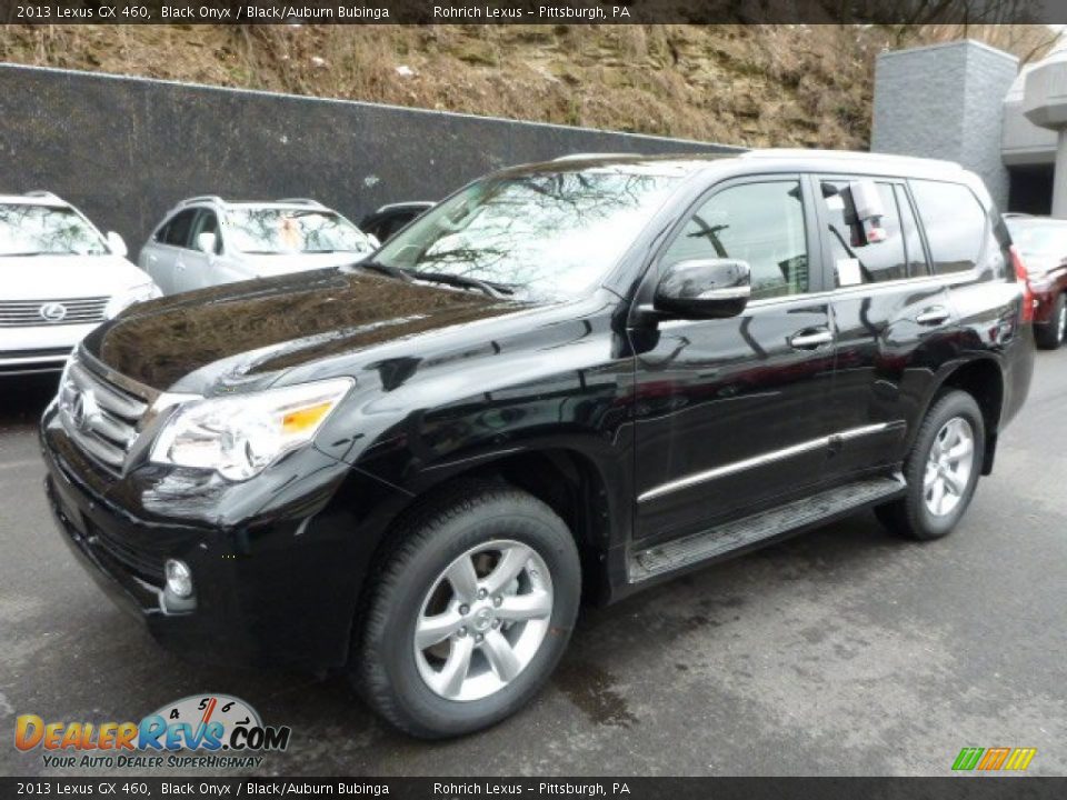 2013 Lexus GX 460 Black Onyx / Black/Auburn Bubinga Photo #8